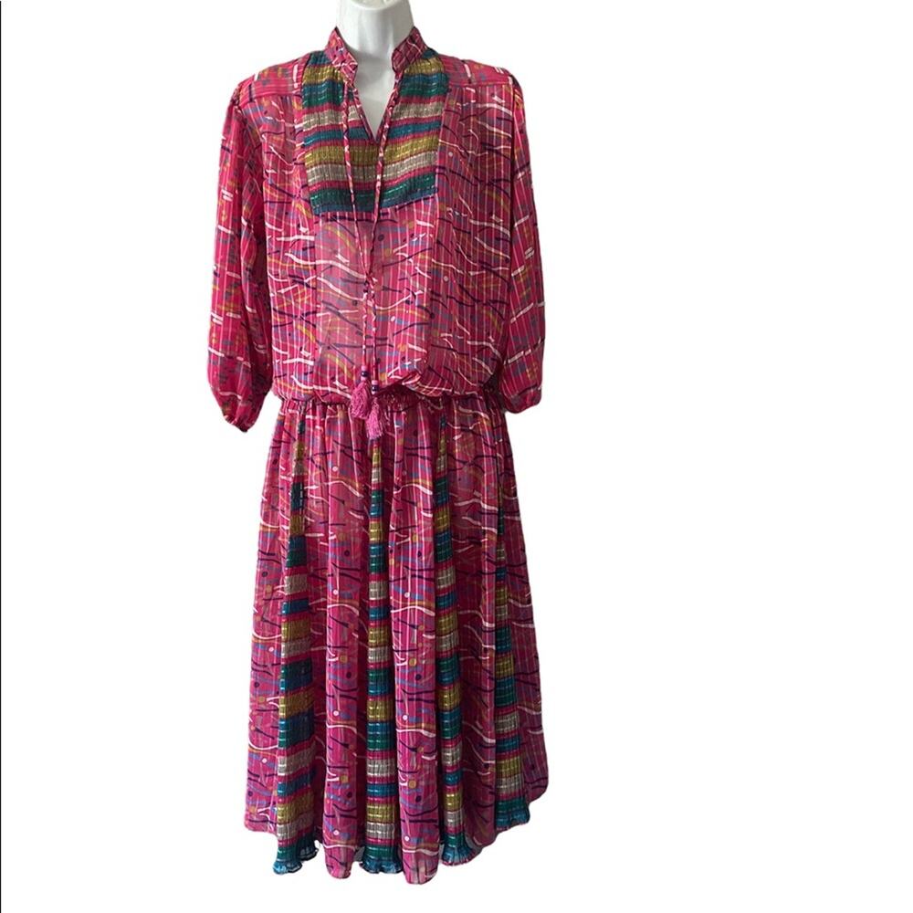 Vintage Mosaic Dress‎